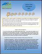 Senior Newsletter